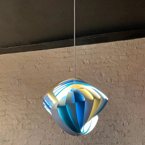 Danish Modern "Konkylie" Pendant Lights by Louis Weisdorf for Lyfa