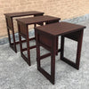 Mahogany Nesting Tables