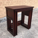 Mahogany Nesting Tables