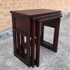 Mahogany Nesting Tables