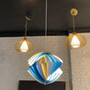 Danish Modern "Konkylie" Pendant Lights by Louis Weisdorf for Lyfa