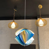 Danish Modern "Konkylie" Pendant Lights by Louis Weisdorf for Lyfa