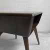 Heywood Wakefield Ebonized Maple Open Side Table