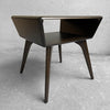 Heywood Wakefield Ebonized Maple Open Side Table