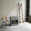 Brushed Steel Industrial Nurse Station Apothecary Cabinet