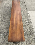 Industrial Maple Bench