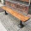 Industrial Maple Bench