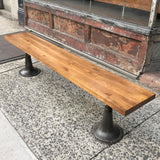 Industrial Maple Bench