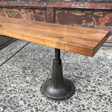 Industrial Maple Bench