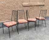 Wrought Iron Chairs by Paul McCobb For Arbuck
