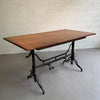Antique Industrial Adjustable Drafting Table By J.G. & J.N. Alexander, 1894