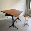 Antique Industrial Adjustable Drafting Table By J.G. & J.N. Alexander, 1894