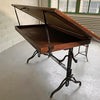 Antique Industrial Adjustable Drafting Table By J.G. & J.N. Alexander, 1894