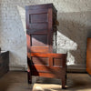 Industrial Flame Mahogany Filing Cabinet By Shaw Walker