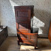 Industrial Flame Mahogany Filing Cabinet By Shaw Walker