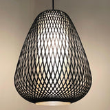 Mid Century Modern Woven Pendant Light