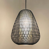 Mid Century Modern Woven Pendant Light