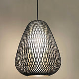 Mid Century Modern Woven Pendant Light