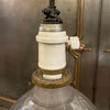 Early 20th Century Ruffle Holophane Pendant Light