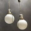 Petite Milk Glass Pendant Lights