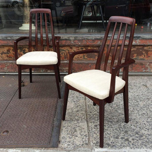 Rosewood High Back Armchairs