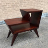 Two-Tier Mahogany Side Table