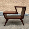 Two-Tier Mahogany Side Table