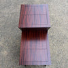 Two-Tier Mahogany Side Table