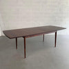 Danish Modern Rosewood Extension Dining Table