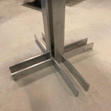 Post Modern Travertine Dining Cafe Table