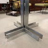 Post Modern Travertine Dining Cafe Table