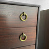 Pair Of Hollywood Regency Mahogany Dressers