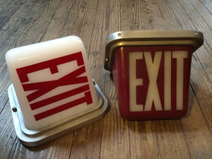 Double-Sided Exit Light
