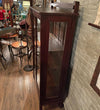 Arts And Crafts Oak Bookcase Display Cabinet
