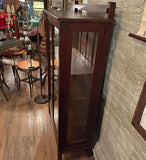 Arts And Crafts Oak Bookcase Display Cabinet
