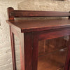 Arts And Crafts Oak Bookcase Display Cabinet