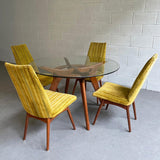 Adrian Pearsall Walnut Compass Dining Set