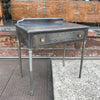 Brushed Steel Vanity Desk