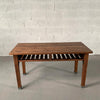 Industrial Quarter Sawn Oak School Library Table Desk
