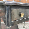 Brushed Steel Vanity Desk