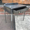 Brushed Steel Vanity Desk