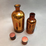 Mercury Glass Apothecary Jars