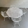 Octagonal Sculptura Patio Dining Set By Russell Woodard