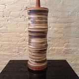Gordon Martz Ceramic Bamboo Lamp