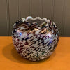 Petite Speckled Hand-Blown Glass Vase