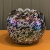 Petite Speckled Hand-Blown Glass Vase