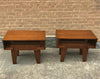 Mid-Century Walnut End Tables