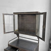 Industrial Brushed Steel Dentist Apothecary Cabinet