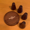 Danish Modern Teak Salt And Pepper Set By Ludvig Pontoppidan