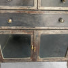 Industrial Brushed Steel Dentist Apothecary Cabinet